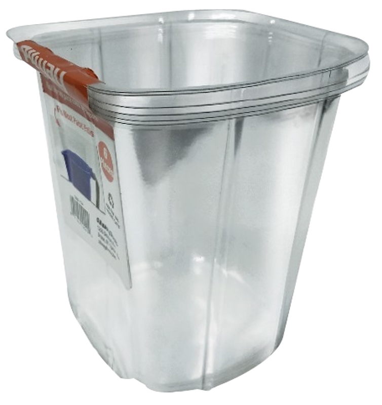 Linzer PCL6 Paint Pail Liner, 48 oz Capacity, Plastic, Pack of 4
