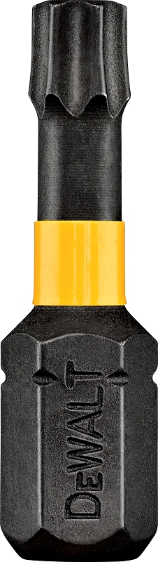 DEWALT DWA1TS10IR2 Screwdriver Bit, T10 Drive, Torx Drive, 1/4 in Shank, Hex Shank, 1 in L, Hardened Steel
