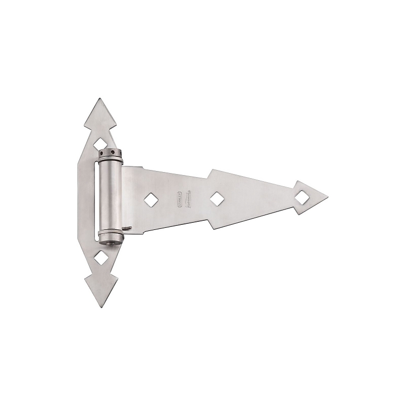 National Hardware N348-524 T-Hinge, 1-19/32 in W Frame Leaf, 3-3/4 in H Frame Leaf, Stainless Steel, Stainless Steel