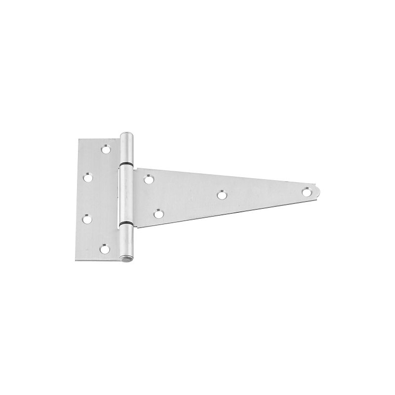 National Hardware N342-527 T-Hinge, Stainless Steel, Stainless Steel, Fixed Pin, 23 lb