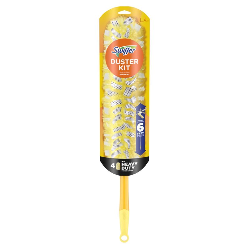 Swiffer 77326 Starter Kit Synthetic Head Gray
