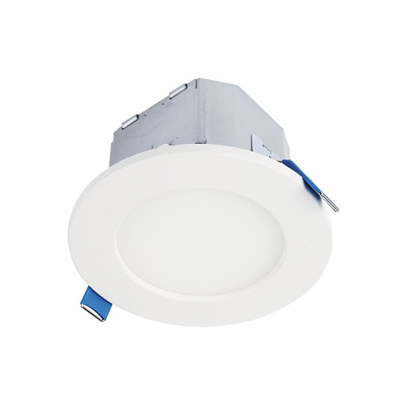 Halo CJB Series CJB4069FS1EMW Downlight, 7.7 W, 120 V, LED Lamp, Plastic, Matte