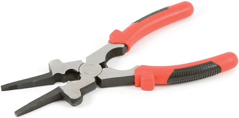 Forney 85801 MIG Wire Plier, 18 in OAL, 1/4 in Jaw Opening, Green Handle, Comfort Grip Handle, 8 in W Jaw