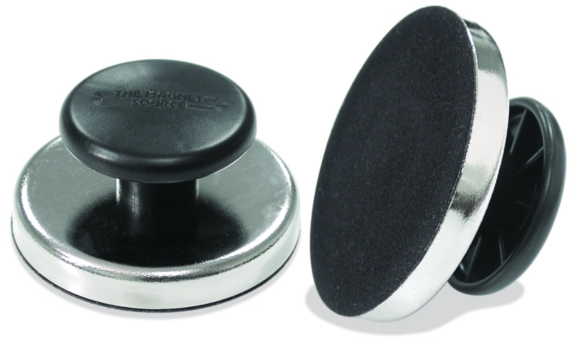 Magnet Source 07505 Holding Magnet, 2-5/8 in Dia, 1-1/4 in L, 1-1/4 in H, Ceramic
