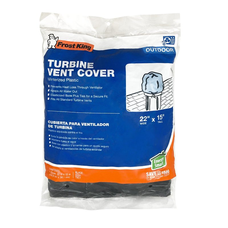 Frost King AC4 Air Conditioner Cover, 22 in L, 31 in W, 3 mil Thick Material, Plastic