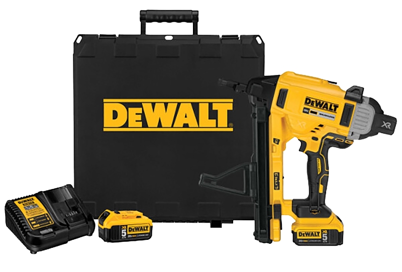 Dewalt nail gun concrete hot sale