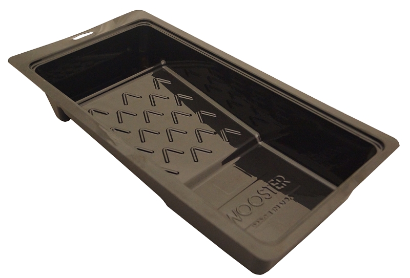 Wooster BR403-4 1/2 Paint Tray, 15 in L, 4-1/2 in W, 0.5 qt Capacity, PET, White
