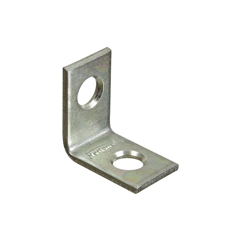 National Hardware 115BC Series N275-669 Corner Brace, 3/4 in L, 1/2 in W, Steel, Zinc-Plated, 0.07 in Thick Material