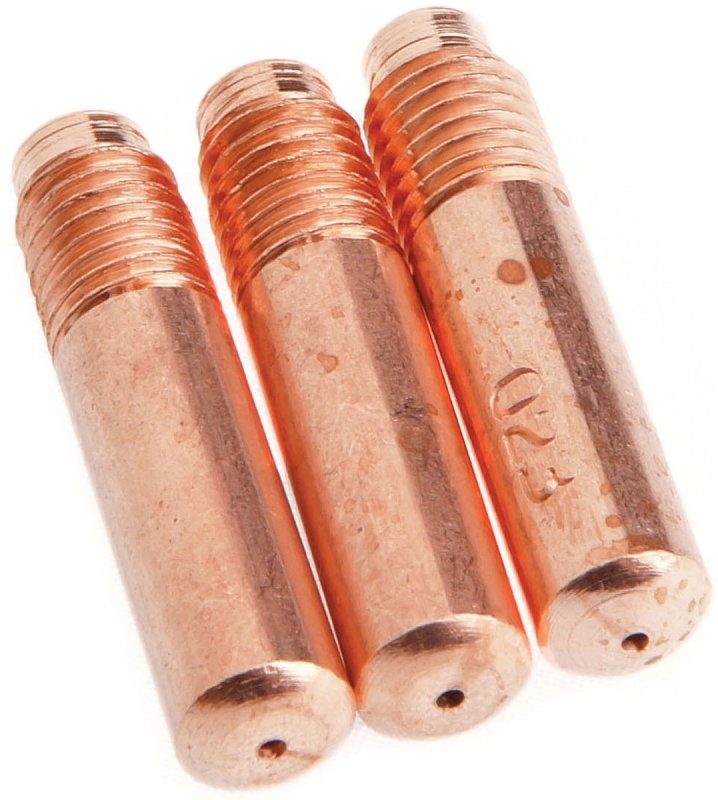 Forney Miller Style Series 60164 MIG Contact Tip, 0.024 in Tip, Copper