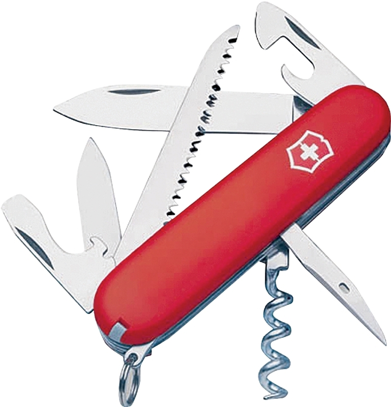 Victorinox 1.3613.71B1-X1 Pocket Knife, 13-Function, Stainless Steel, Red
