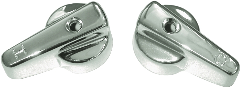Danco 80838 Faucet Handle, Zinc, Chrome-Plated, For: Universal Two Handle Faucets