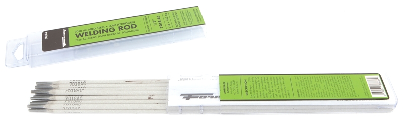 Forney 30684 Stick Electrode, 1/8 in Dia, 14 in L, Mild Steel