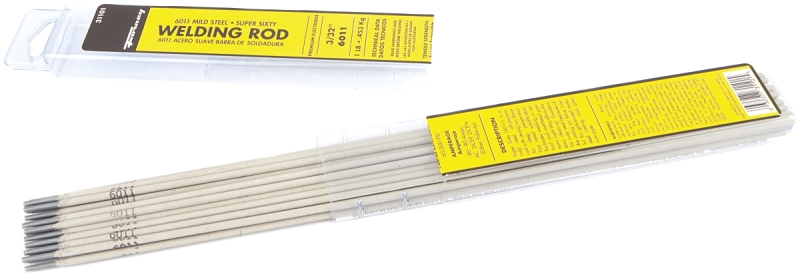 Forney 31101 Stick Electrode, 3/32 in Dia, 14 in L, Steel