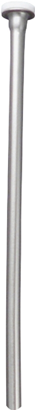 Plumb Pak PP30-12PC Toilet Supply Tube, 3/8 in Inlet, Compression Inlet, 3/8 in Outlet, Brass Tubing, 12 in L