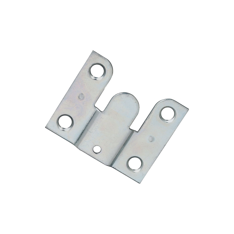 National Hardware V2539 Series N260-208 Hanger, 75 lb, Steel, Zinc-Plated, Flush Mounting