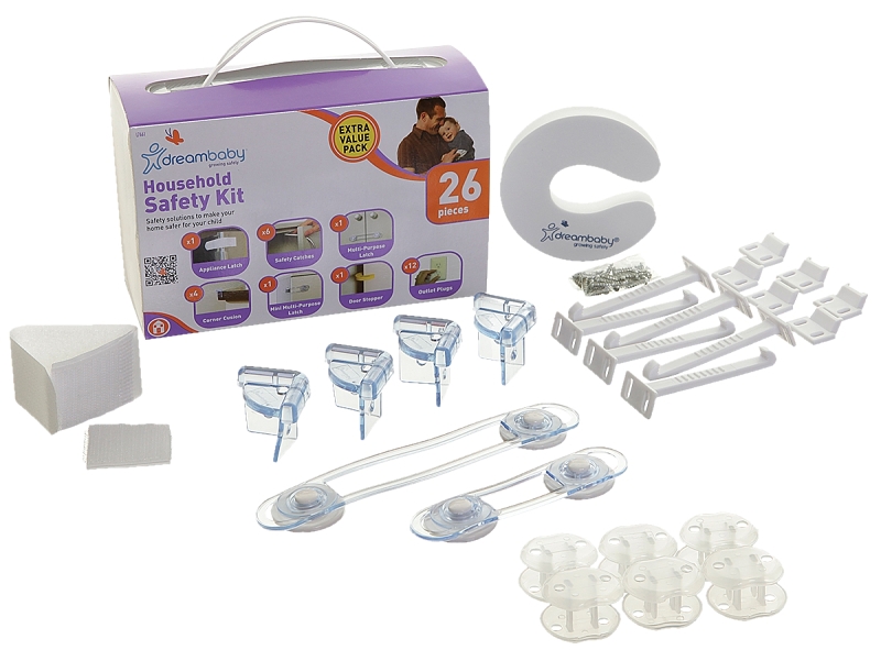 Dreambaby L7661 Home Safety Value Pack, Plastic, White