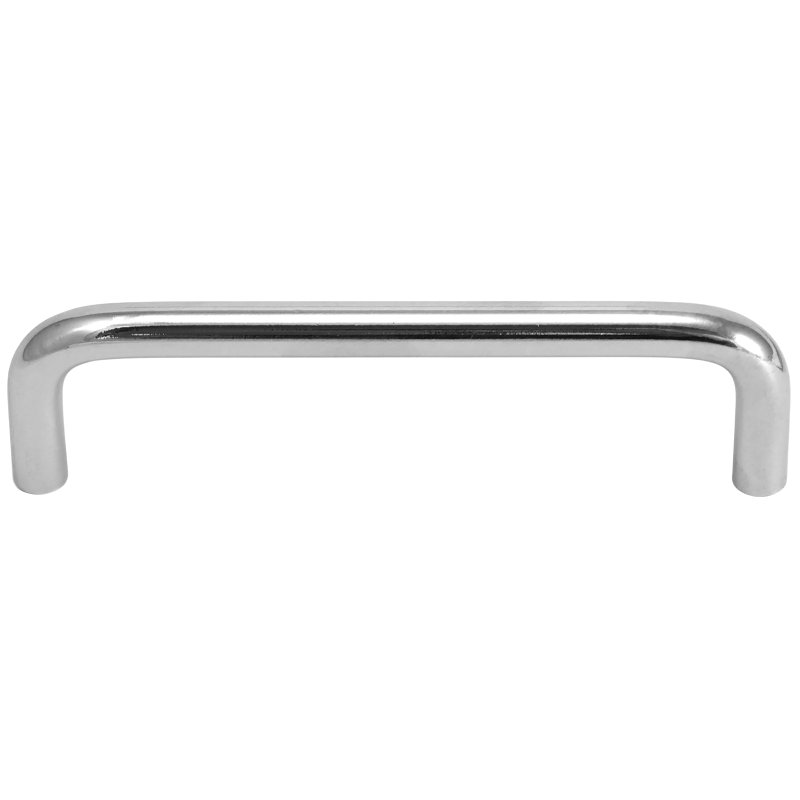 Laurey Tech Series 34326 Cabinet Pull, 109 mm L Handle, 20 mm H Handle, 1.1 in Projection, Zinc Alloy, Polished Chrome