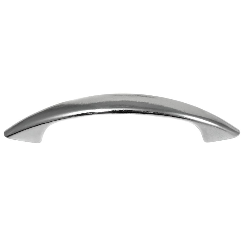 Laurey Modern Standards Series 22026 Cabinet Pull, 99 mm L Handle, 0.78 in Projection, Zinc, Polished Chrome