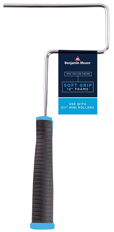 Benjamin Moore U73601-012 Paint Roller Frame, Soft Grip Handle