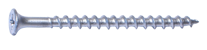 Midwest Fastener BuildRight 07911 Deck Screw, #8 Thread, 2-1/2 in L, UNC Thread, Bugle Head, Phillips Drive, Sharp Point