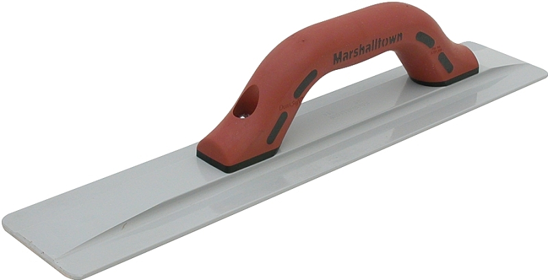 Marshalltown 146D Hand Float, 20 in L Blade, 3-1/8 in W Blade, Magnesium Blade, Beveled End Blade, Durasoft Handle