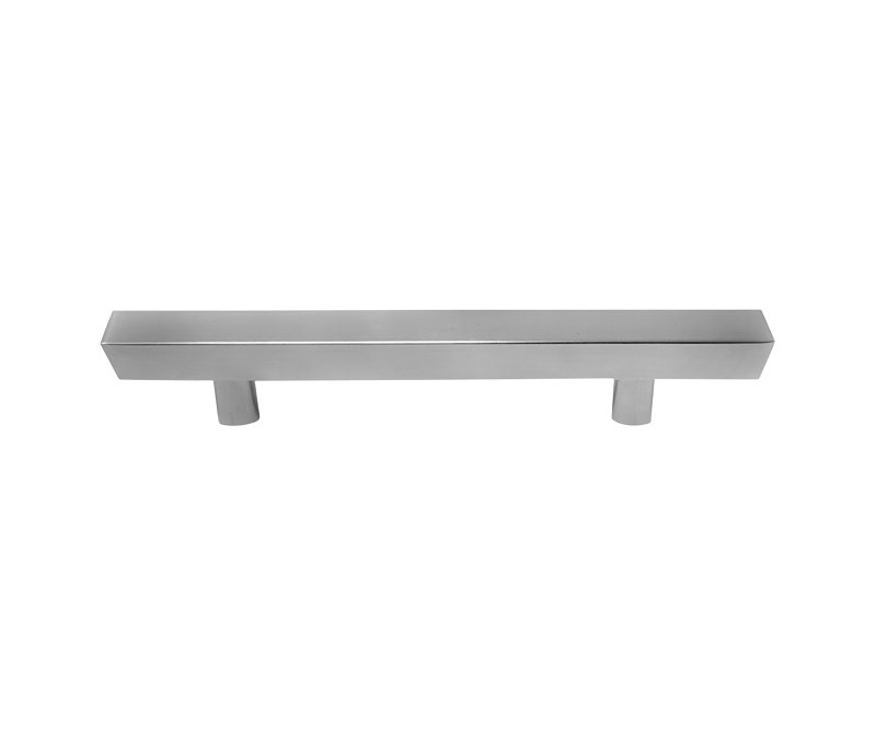 Laurey Wynwood Series 12459 Drawer Pull, 5-15/16 in L Handle, 1.37 in Projection, Zinc, Satin Nickel