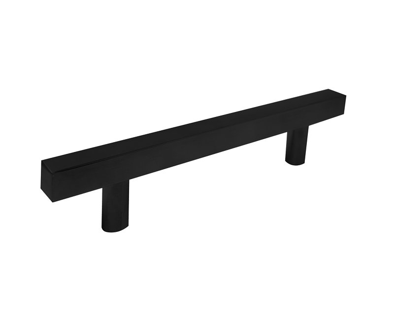 Laurey Wynwood Series 12420 Drawer Pull, 1.37 in Projection, Zinc, Matte Black