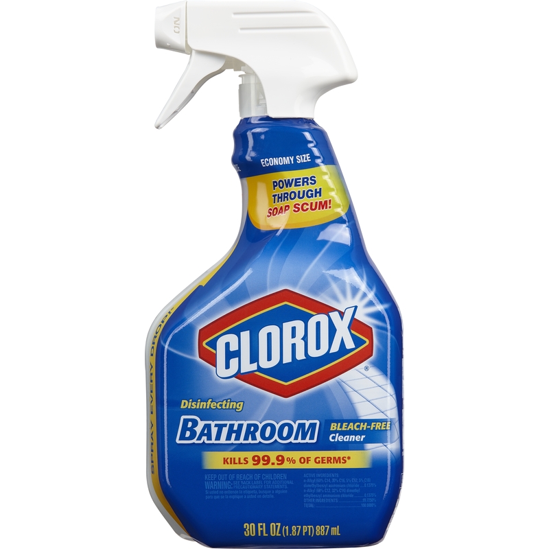 Clorox Original Scent Disinfecting Bathroom Cleaner 30 oz Pack of 9 Clorox Original Scent Disinfecting Bathroom Cleaner 30 oz Pack of 9