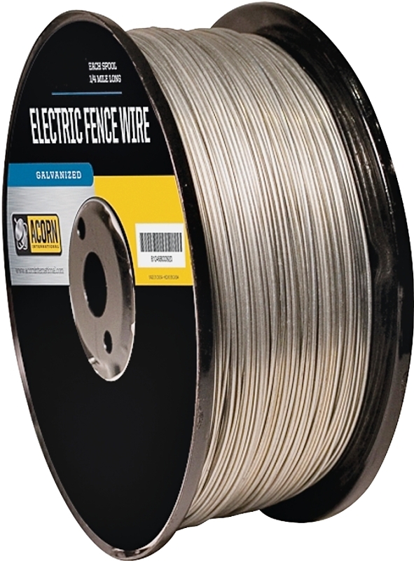 Acorn EFW1914 Electric Fence Wire, 19 AWG Wire, Metal Conductor, 0.25 mile L
