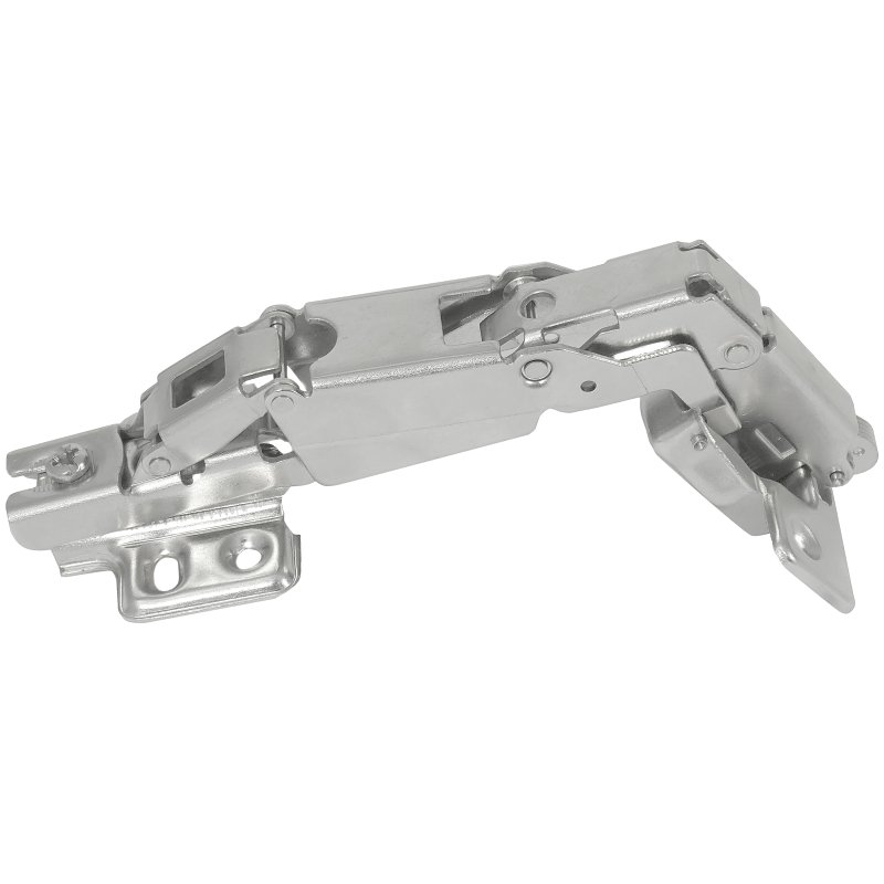 Laurey 10300 Cabinet Hinge, 170 deg Hinge Opening, Chrome-Plated