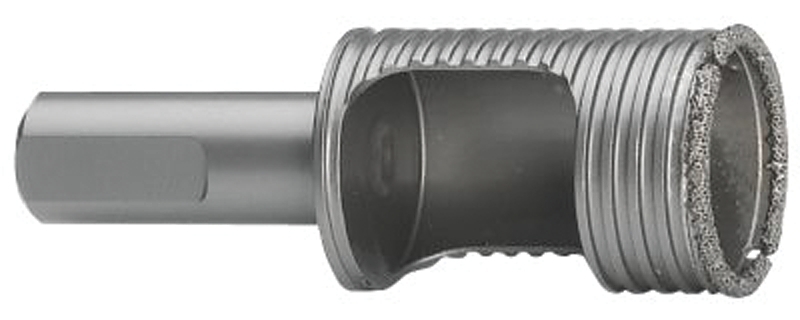 Lenox Diamond 1211212DGDS Hole Saw, 3/4 in Dia, 1-1/8 in D Cutting, 3/8 in Arbor, Diamond Cutting Edge
