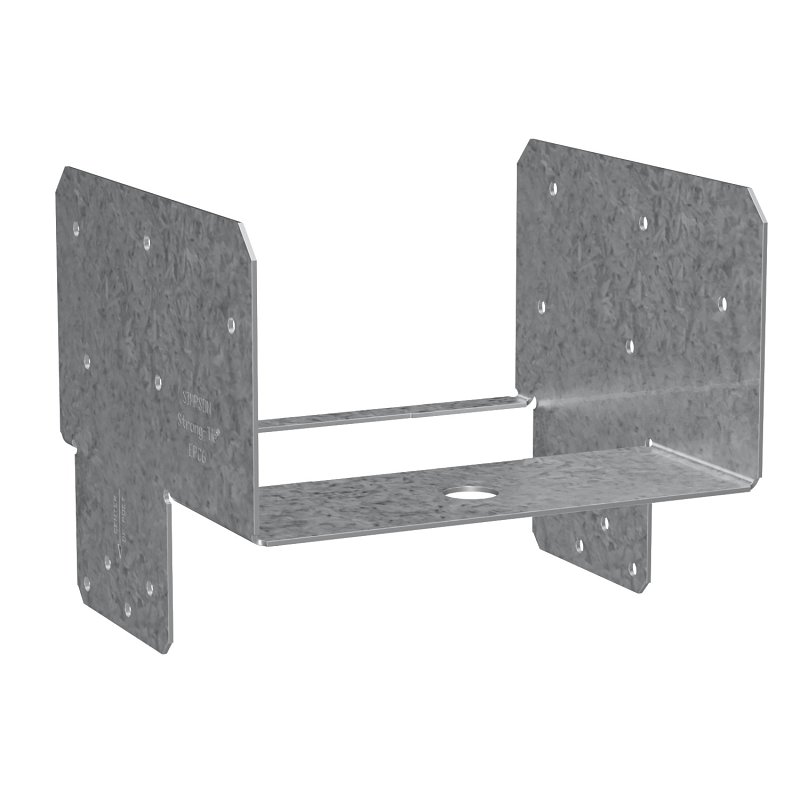 Simpson Strong-Tie EPCZ Series EPC6Z Post Cap, 6 x 6 in Post/Joist, Steel, ZMAX, Pack of 10