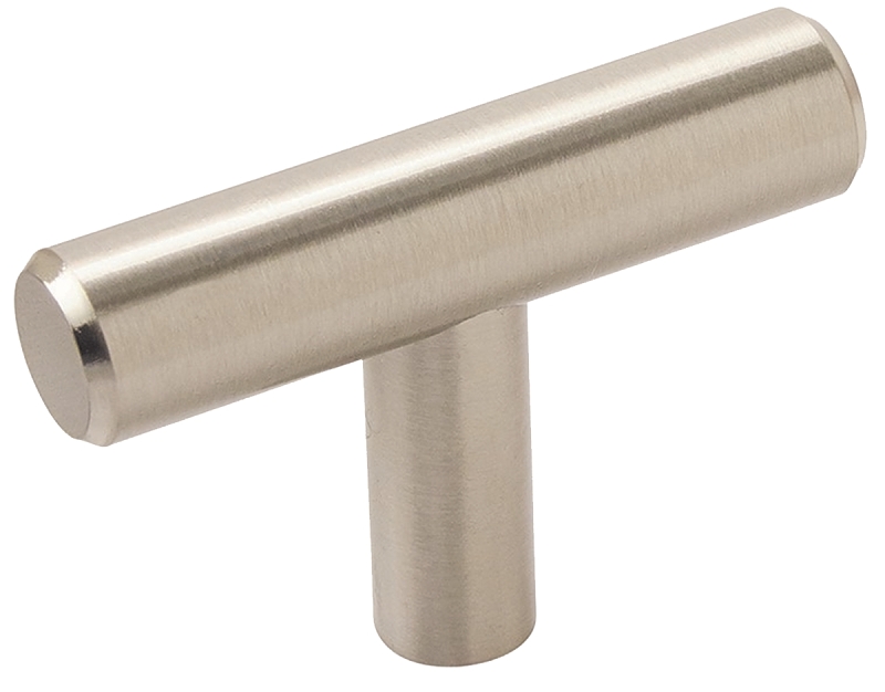 Amerock BP19009CSG9 Cabinet Knob, 1-3/8 in Projection, Carbon Steel, Sterling Nickel
