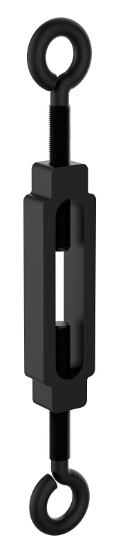 National Hardware N820-121 Turnbuckle, 90 lb Working Load, 1/4 in Thread, Eye, Eye, 7-1/2 in L Take-Up, Steel