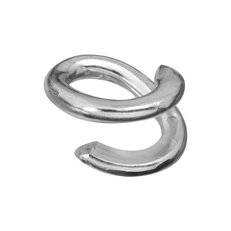 National Hardware 3152BC Series N223-081 Lap Link, 1/4 in Trade, 500 lb Working Load, Steel, Zinc-Plated