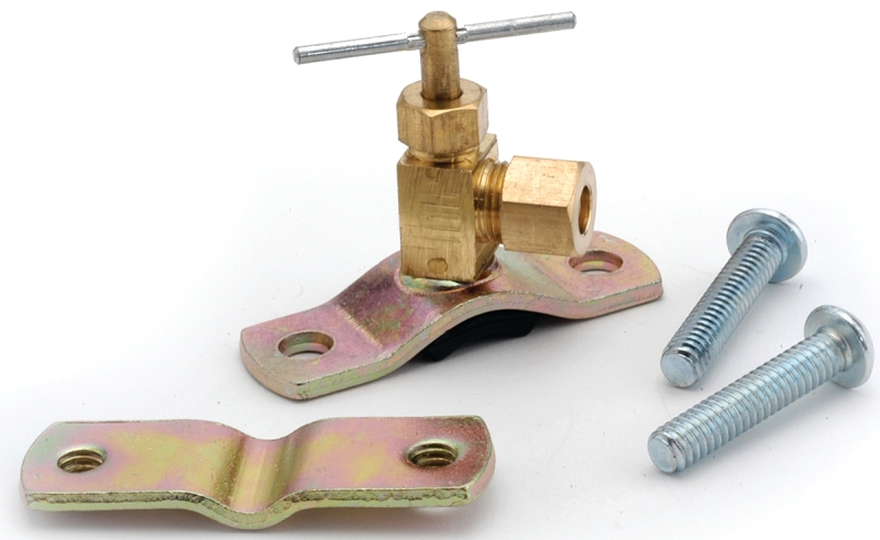 Anderson Metals 7104SCSD Series 759199-04 Saddle Valve, 1/4 in Connection, Compression, 150 psi Pressure, Brass Body