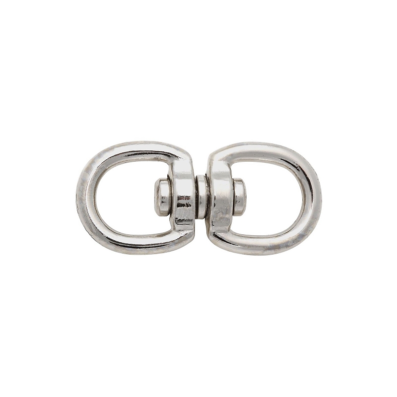 National Hardware 3252BC Series N222-943 Chain Swivel, 5/8 in Trade, 105 lb Working Load, Zinc, Nickel-Plated