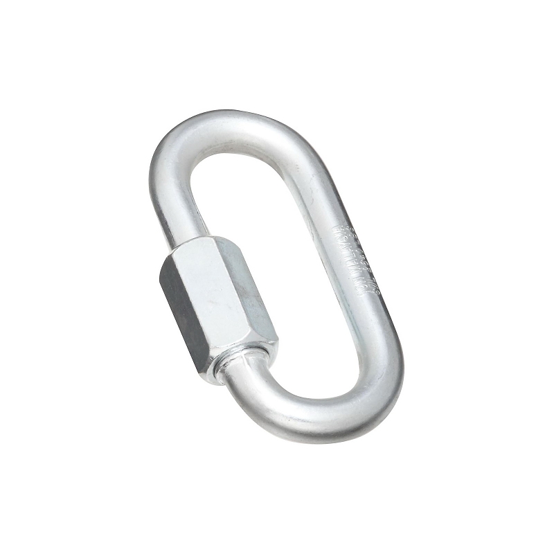 National Hardware 3150BC Series N223-040 Quick Link, 3/8 in Trade, 2640 lb Working Load, Steel, Zinc-Plated
