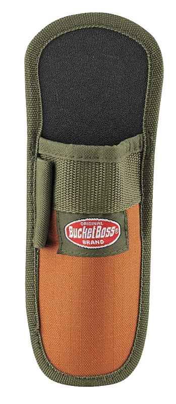 Bucket Boss 54042 Single-Barrel Sheath, 1-Pocket, 600D Polyester, Brown, 3-3/4 in W, 11 in H, 1-1/4 in D