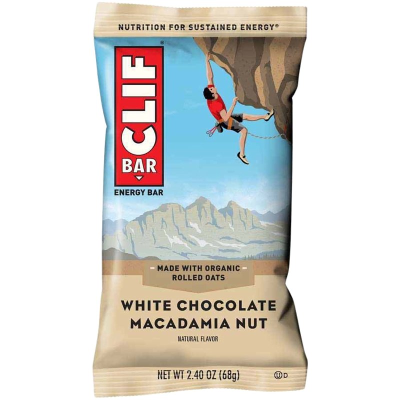 CLIF 582998 Energy Bar, Chocolate Macadamia Nut, 2.4 oz Packet, Pack of 12