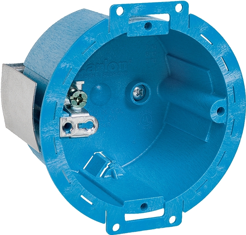 ずっと気になってた Box, Fan Ceiling BH614R Carlon 2-3/8 PVC -Gang, 1 D, in クラシック