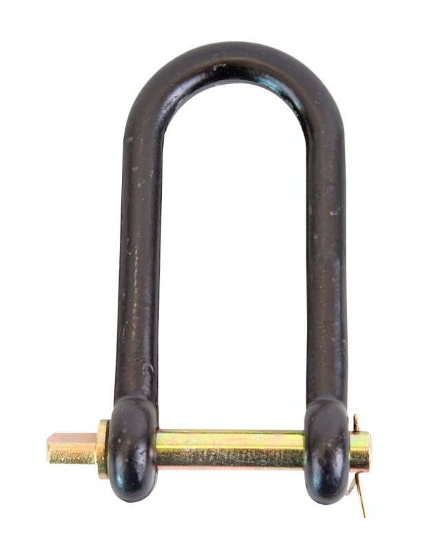 Koch 4005503/M465 General-Purpose Clevis, 3/4 x 3/4 in, 10,000 lb Working Load, 6-3/16 in L Usable, Steel, Powder-Coated