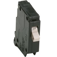 Cutler-Hammer CHF120CS Circuit Breaker with Flag, Mini, Type CHF, 20 A, 1-Pole, 120/240 V, Trip Flag Trip