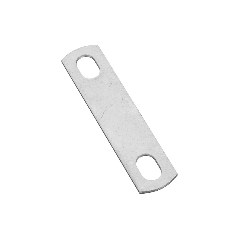 National Hardware 2191BC Series N222-323 U-Bolt Plate, 3.19 in L, 3/4 in W, 0.33 in Bolt Hole, 2-1/4 in Between Hole
