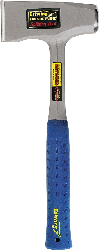 Estwing E3-FF4 Single Bit Splitting Tool, 2-3/8 in Cutting Edge, 64 oz Head, Steel Head, Nylon/Vinyl Handle, 14 in OAL