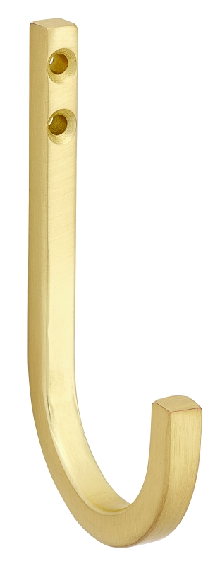 National Hardware Reed N337-905 Multipurpose Hook, 60 lb, Steel, Brushed Gold