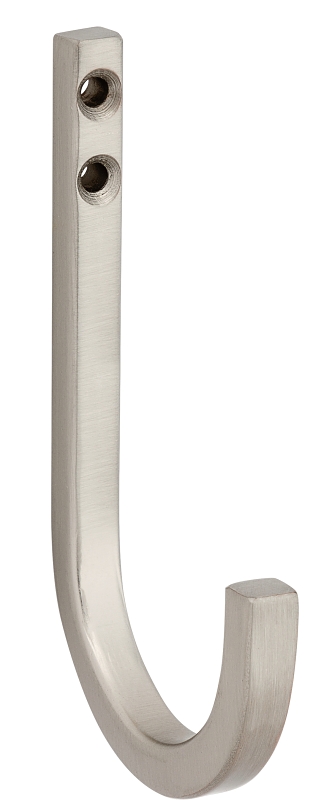 National Hardware Reed N337-904 Multipurpose Hook, 60 lb, Steel, Satin Nickel