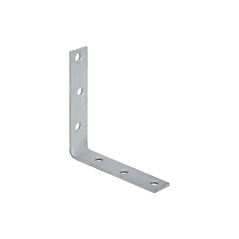 National Hardware 115BC Series N220-210 Corner Brace, 5 in L, 1 in W, 5 in H, Steel, Galvanized, 0.16 in Thick Material