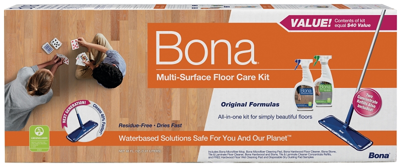 Bona WM710013501 Multi-Surface Floor Care Kit, Blue