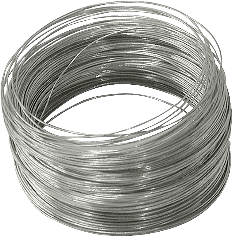 Hillman 50138 Utility Wire, 100 ft L, 28 ga Gauge, Steel, Galvanized